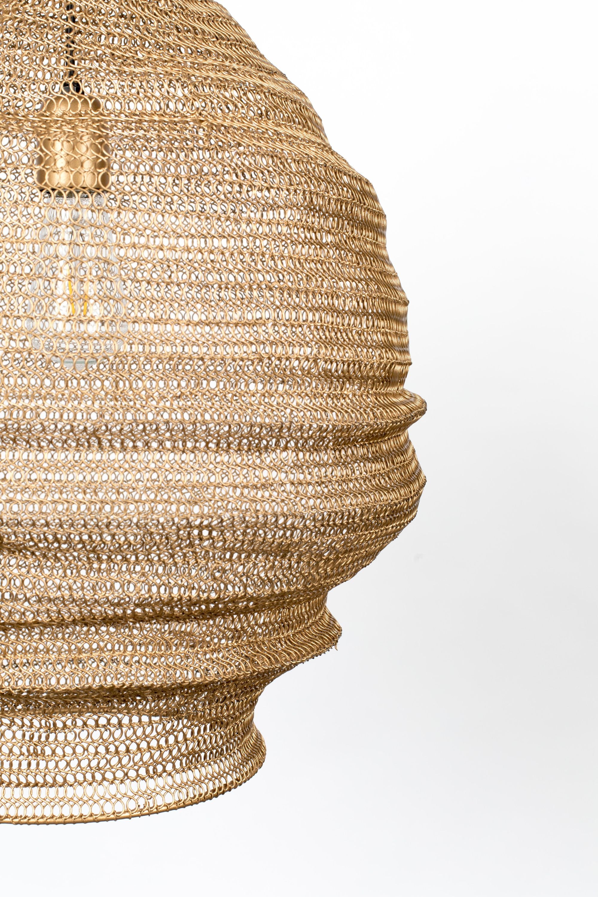 Lena Brass Pendant Lamp Medium